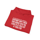 LET FOLKS OFF UNISEX HOODIE