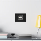 REACH FOR SOMETHING WHITE GOLD CANVAS ART