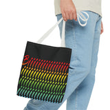 BIIIIIITCH RAINBOW TOTE BAG