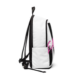 V EAUX IV - BLACK W/ PINK EAUX BOOK BAG