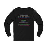BLACK QUEER RAINBOW UNISEX LONGSLEEVE T-SHIRTS