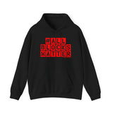 ALLBLOCKSMATTER_Red UNISEX HOODIE