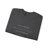 BLACK WOMAN RAINBOW UNISEX SWEAT SHIRT