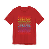 BIIIIIITCH RAINBOW UNISEX SHORT SLEEVE T SHIRTS