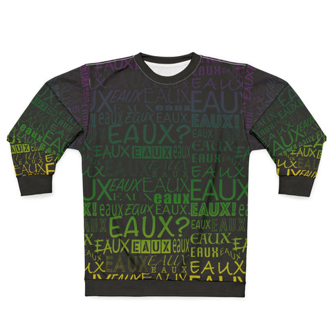 EAUX - MARDI GRAS AOP UNISEX SWEATSHIRT