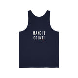 MAKE IT COUNT UNISEX TANK TOP