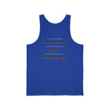BLACK WOMAN RAINBOW UNISEX TANK TOP UNISEX TANK TOP