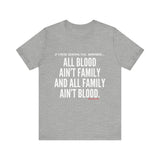 ALL BLOOD UNISEX SHORT SLEEVE T-SHIRT