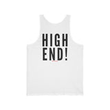 HIGH END BLACK UNISEX TANK TOP