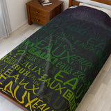 EAUX - RAINBOW PLUSH BLANKET