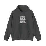 LIFE TRULY BEGINS UNISEX HOODIE