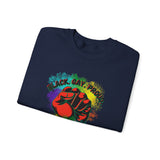 BLACK GAY PROUD FIST UNISEX SWEATSHIRTS