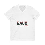 EAUX RBG UNISEX V-NECK T-SHIRTS