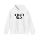 BLACKITY BLACK - BLACK UNISEX HOODIE