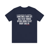 UPSIDE DOWN UNISEX SHORT SLEEVE T SHIRTS