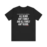 ALL BLOOD UNISEX SHORT SLEEVE T-SHIRT