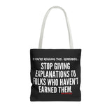 EXPLANATION TOTE BAG