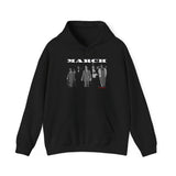 MARCH - WHITE UNISEX HOODIE
