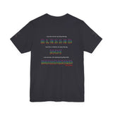 BLACK WOMAN RAINBOW UNISEX V-NECK T-SHIRT