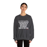 FIGURE OUT UNISEX SWEATSHIRT