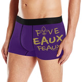 GOLD FIVE EAUX FEAUX MEN'S BOXER BRIEFS (ON THIGH)