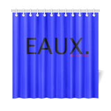 EAUX. SHOWER CURTAINS (36X72 & 72X72)