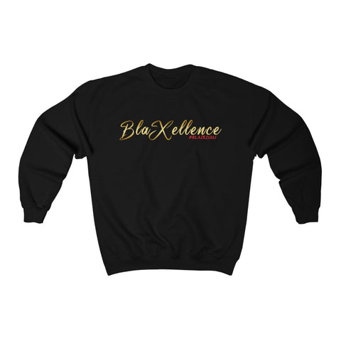 #BLAXELLENCE Unisex Crewneck Sweatshirt