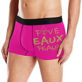 GOLD FIVE EAUX FEAUX MEN'S BOXER BRIEFS (ON THIGH)