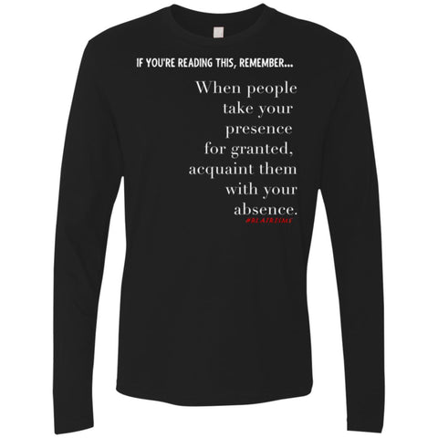 Acquaint Them With Your Absence Men's Longsleeve