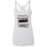 To Reach For Something Greater Racerback Tank