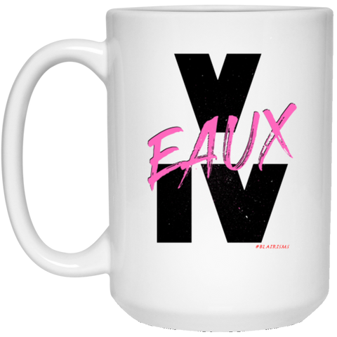 V EAUX IV PNK 21504 15 oz. White Mug