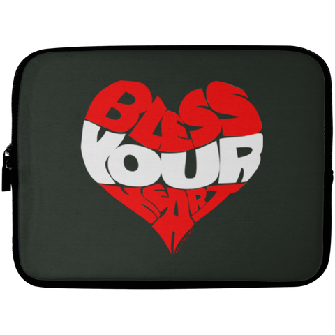 BLESS YOUR HEART RW Laptop Sleeve - 10 inch