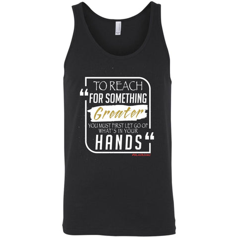 To Reach For Something Greater white gold Unisex Tank