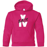V EAUX IV (BW) Youth Pullover Hoodie