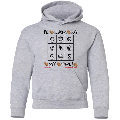 RECLAIMING MY TIME Youth Pullover Hoodie