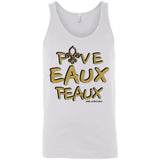 FiveEauxFeaux Gold-&-Black Unisex Tank