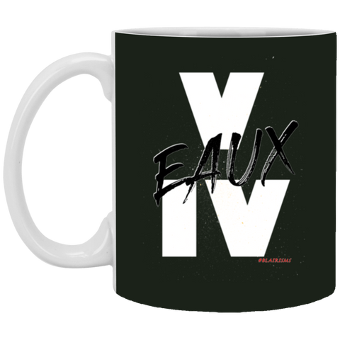 V EAUX IV BW 11 oz. White Mug