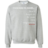 Inspiration Crewneck Pullover Sweatshirt