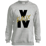 V EAUX IV (BG) Youth Crewneck Sweatshirt