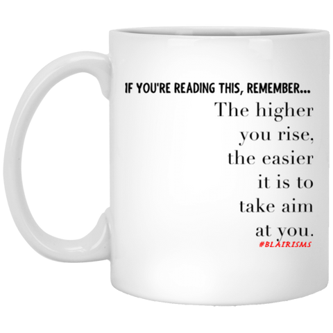 Higher You Rise XP8434 11 oz. White Mug