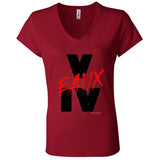 V EAUX IV RED Women's V-Neck