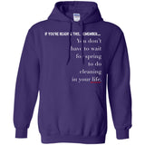 SPRING CLEANING Pullover Hoodie