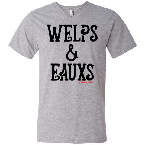 WELPS & EAUXS Men's V-Neck