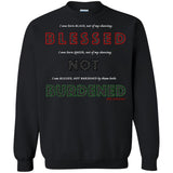 BLESSED NOT BURDENED QUEER RAINBOW Crewneck Pullover Sweatshirt