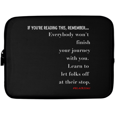 AT THEIR STOP Laptop Sleeve - 10 inch