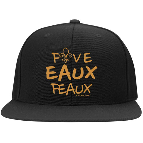 FiveEAUXFeaux Snapback Hat