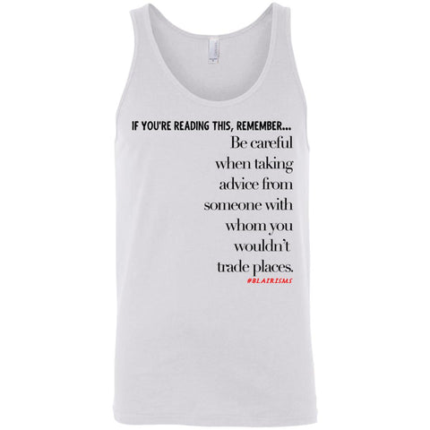 Trade Places Unisex Tank