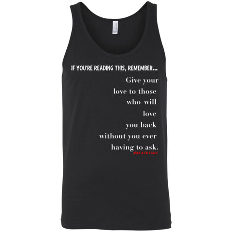 GIVE YOUR LOVE Unisex Tank