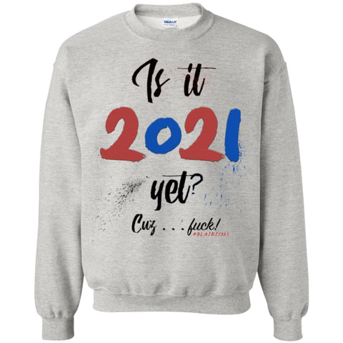 2021blk Crewneck Pullover Sweatshirt