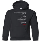 Figure Out Youth Pullover Hoodie